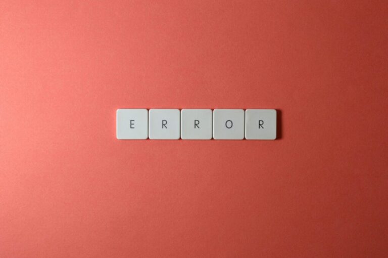 computer error blog