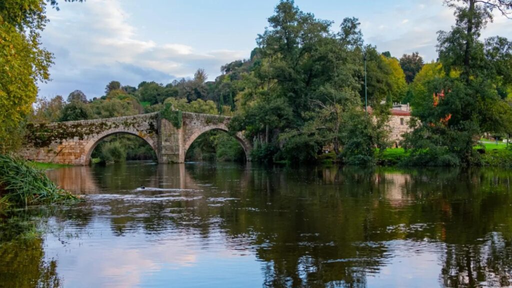 Historic centre of Allariz in Galicia Spain