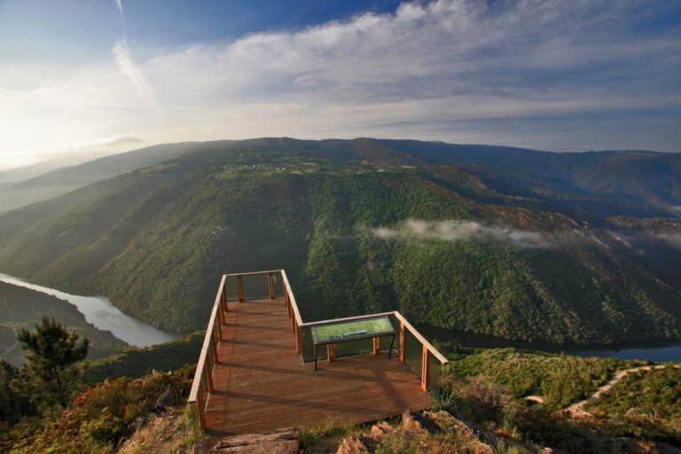 Our house in Galicia Spain with views over the surrounding countryside